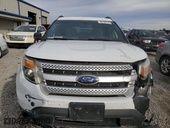 2014 Ford Explorer XLT with VIN 1FM5K8D83EGC02825, listed as a Copart auction lot 46193715 with 110,242 mi miles and Salvage Title. Bid and sale history available at carsss.com. Image 5.