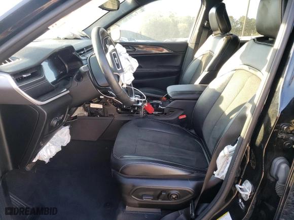 2022 Jeep Grand Cherokee L Altitude with VIN 1C4RJJAG0N8503977, listed as a Copart auction lot 77759114 with 9,792 mi miles and Salvage Title. Bid and sale history available at carsss.com. Image 7.