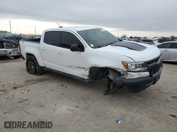 2018 Chevrolet Colorado 4WD ZR2 with VIN 1GCPTEE14J1173830, listed as a Copart auction lot 42694455 with 241,906 mi miles and Salvage Title. Bid and sale history available at carsss.com. Image 4.