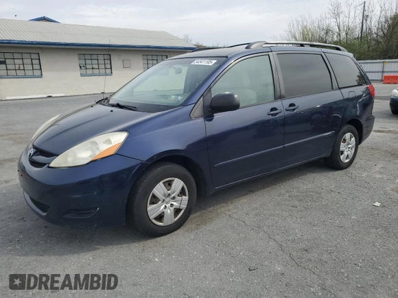 2006 Toyota Sienna CE with VIN 5TDZA23C16S522681, listed as a Copart auction lot 54541195 with 281,238 mi miles and Clean Title. Bid and sale history available at carsss.com. Image 1.