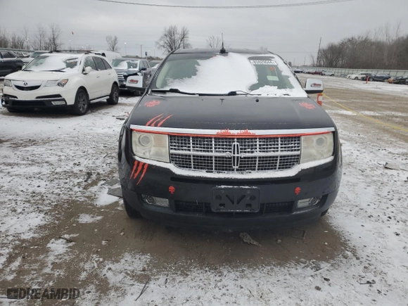 2010 Lincoln MKX with VIN 2LMDJ6JC7ABJ23238, listed as a Copart auction lot 85929044 with 126,998 mi miles and Salvage Title. Bid and sale history available at carsss.com. Image 5.