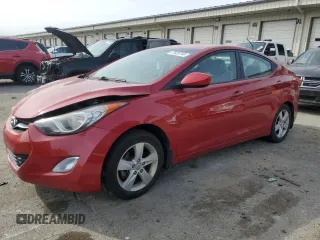 2013 Hyundai Elantra GLS with VIN KMHDH4AEXDU944295, listed as a Copart auction lot 77823744 with 166,154 mi miles and Salvage title. Bid and sale history available at DreamBid. Image 1.