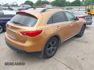 2010 Infiniti FX with VIN JN8AS1MW0AM850809, listed as a IAAI auction lot 41942267 with 142,145 mi miles and . Bid and sale history available at DreamBid. Image 4.