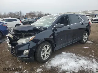 2020 Chevrolet Equinox LT with VIN 3GNAXUEV0LS531330, listed as a Copart auction lot 44776785 with 0 mi miles and Salvage Title. Bid and sale history available at carsss.com. Image 1.