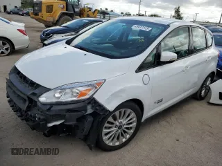 2017 Ford C-Max Energi SE with VIN 1FADP5EUXHL103867, listed as a Copart auction lot 49437113 with 75,893 mi miles. Bid and sale history available at carsss.com. Image 1.
