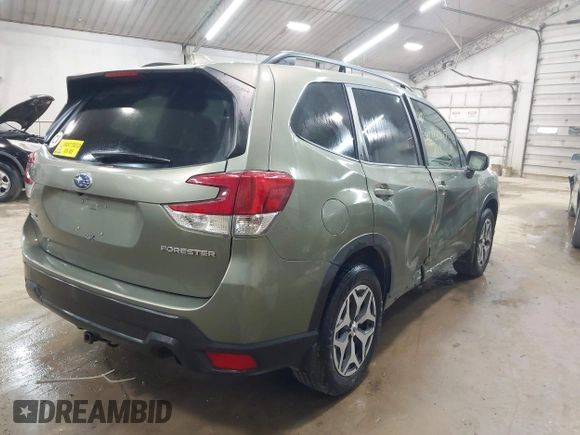 2019 Subaru Forester Premium with VIN JF2SKAEC5KH448008, listed as a IAAI auction lot 42722345 with 93,344 mi miles and . Bid and sale history available at DreamBid. Image 4.