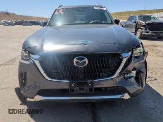 2024 Mazda CX-90 Premium Plus with VIN JM3KKEHA6R1151288, listed as a Copart auction lot 53040705 with 12,232 mi miles and Salvage title. Bid and sale history available at DreamBid. Image 5.