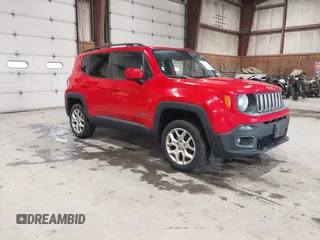 2018 Jeep Renegade Latitude with VIN ZACCJBBB8JPH30688, listed as a IAAI auction lot 42205960 with Not Provided miles and . Bid and sale history available at carsss.com. Image 1.