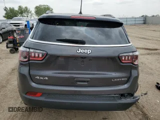 2024 Jeep Compass Limited с VIN 3C4NJDCN4RT151330, выставлен на аукционе Copart как лот 60017145 с пробегом 19 168 миль миль и Списание • Salvage title. История ставок и продаж доступна на DreamBid. Изображение 6.
