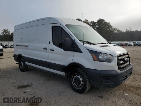 2020 Ford Transit Cargo with VIN 1FTBR1C89LKA51141, listed as a Copart auction lot 43410785 with 126,214 mi miles and Salvage title. Bid and sale history available at DreamBid. Image 4.