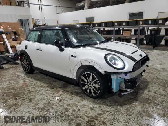 2023 MINI Hardtop Cooper S with VIN WMW53DH0XP2U03083, listed as a Copart auction lot 85303144 with 29,544 mi miles and Salvage title. Bid and sale history available at DreamBid. Image 4.