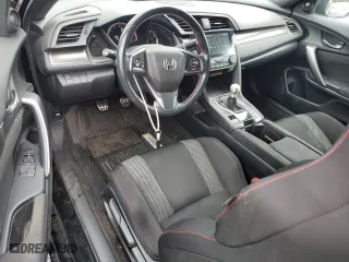 2018 Honda Civic Si Coupe with VIN 2HGFC3A59JH754445, listed as a Copart auction lot 81126934 with 148,188 mi miles and Salvage Title. Bid and sale history available at carsss.com. Image 8.