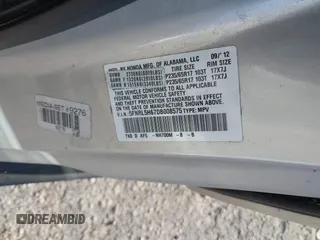 2013 Honda Odyssey EX-L with VIN 5FNRL5H67DB008575, listed as a IAAI auction lot 42008315 with 131,984 mi miles and . Bid and sale history available at carsss.com. Image 9.