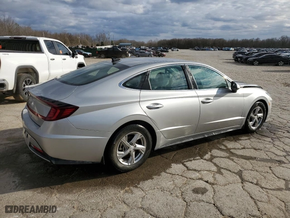 2022 Hyundai Sonata SE with VIN 5NPEG4JA9NH135536, listed as a Copart auction lot 47801255 with 98,798 mi miles and Salvage Title. Bid and sale history available at carsss.com. Image 3.