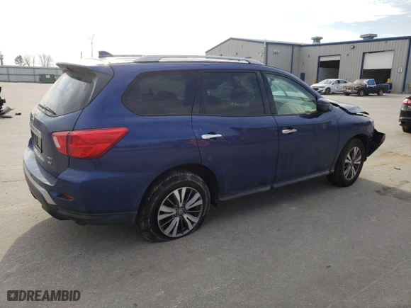 2020 Nissan Pathfinder SV with VIN 5N1DR2BM0LC612202, listed as a Copart auction lot 46878805 with 109,430 mi miles and Salvage Title. Bid and sale history available at carsss.com. Image 3.