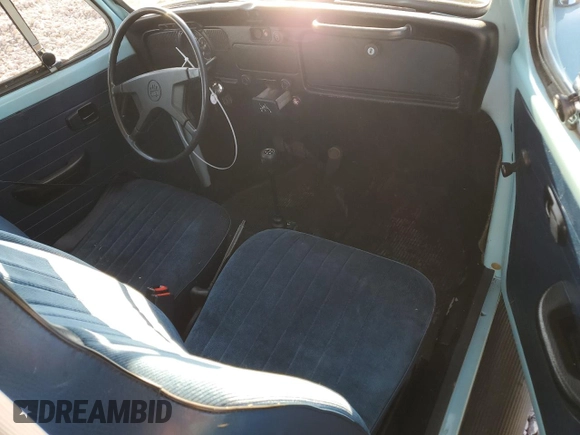 1972 Volkswagen Beetle with VIN 1122223091, listed as a Copart auction lot 81480204 with 84,951 mi miles and Salvage Title. Bid and sale history available at DreamBid. Image 8.