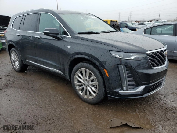 2021 Cadillac XT6 Premium Luxury with VIN 1GYKPDRS8MZ103159, listed as a Copart auction lot 73400792 with 54,365 mi miles. Bid and sale history available at carsss.com. Image 4.