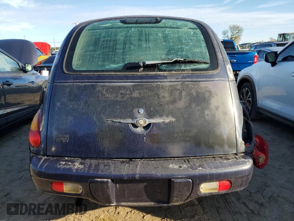 2005 Chrysler PT Cruiser Touring with VIN 3C4FY58B25T611194, listed as a Copart auction lot 73989834 with 0 mi miles and Salvage Title. Bid and sale history available at carsss.com. Image 6.