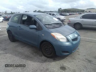 2010 Toyota Yaris with VIN JTDJT4K39A5295243, listed as a IAAI auction lot 41784428 with 92,354 mi miles. Bid and sale history available at carsss.com. Image 1.