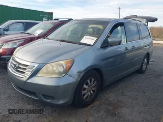 2008 Honda Odyssey EX-L with VIN 5FNRL38758B050245, listed as a IAAI auction lot 41358323 with 145,010 mi miles and . Bid and sale history available at DreamBid. Image 2.