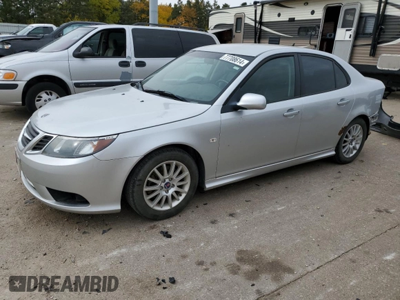 2011 Saab 9-3 z VIN YS3FA4CY8B1303243, wystawiony jako Copart lot #77708614 z przebiegiem 183 633 mil mil oraz Szkoda całkowita • Salvage title. Historia ofert i sprzedaży dostępna na DreamBid. Obrazek 1.