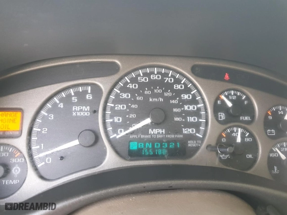 2002 GMC Yukon Denali with VIN 1GKEK63UX2J183619, listed as a Copart auction lot 74744354 with 155,188 mi miles and Salvage Title. Bid and sale history available at carsss.com. Image 9.