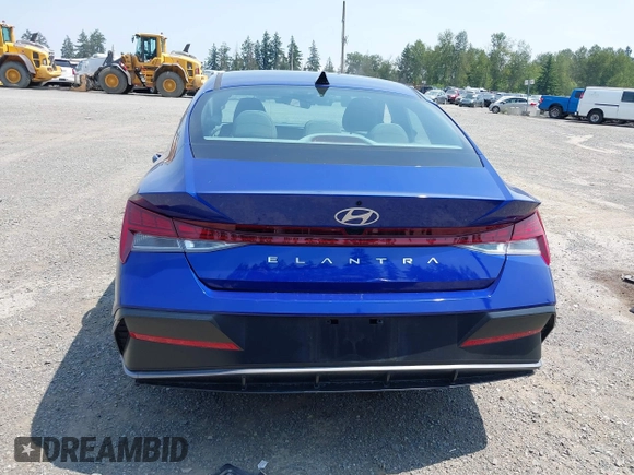 2024 Hyundai Elantra SEL with VIN KMHLS4DG7RU771675, listed as a IAAI auction lot 42575704 with 3,716 mi miles and . Bid and sale history available at DreamBid. Image 15.