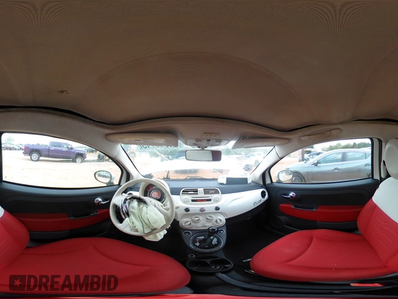 2012 FIAT 500 Pop with VIN 3C3CFFDR3CT127070, listed as a Copart auction lot 51525715 with 98,754 mi miles and Salvage Title. Bid and sale history available at carsss.com. Image 13.