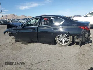 2021 Infiniti Q50 Luxe with VIN JN1EV7BP7MM703722, listed as a Copart auction lot 50768955 with Not provided miles and Salvage title. Bid and sale history available at DreamBid. Image 2.