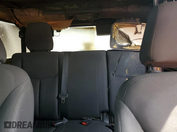 2018 Jeep Wrangler JK Unlimited Sport S with VIN 1C4BJWDG8JL844366, listed as a Copart auction lot 70589544 with 31,350 mi miles and Salvage Title. Bid and sale history available at carsss.com. Image 10.