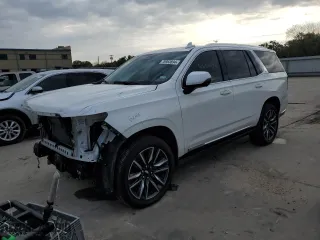 2021 Cadillac Escalade Premium Luxury Platinum with VIN 1GYS4DKL4MR314774, listed as a Copart auction lot 78953894 with 38,654 mi miles and Salvage Title. Bid and sale history available at carsss.com. Image 1.