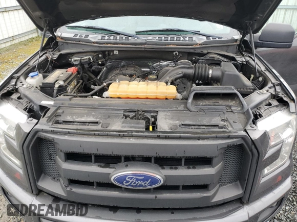 2015 Ford F-150 XLT with VIN 1FTEX1E89FKD82676, listed as a Copart auction lot 50723925 with 65,024 mi miles and Salvage Title. Bid and sale history available at carsss.com. Image 11.
