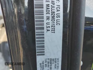 2021 Jeep Cherokee Latitude Plus с VIN 1C4PJLLB2MD112727, выставлен на аукционе Copart как лот 78202424 с пробегом 92 986 миль миль и Списание • Salvage title. История ставок и продаж доступна на DreamBid. Изображение 12.