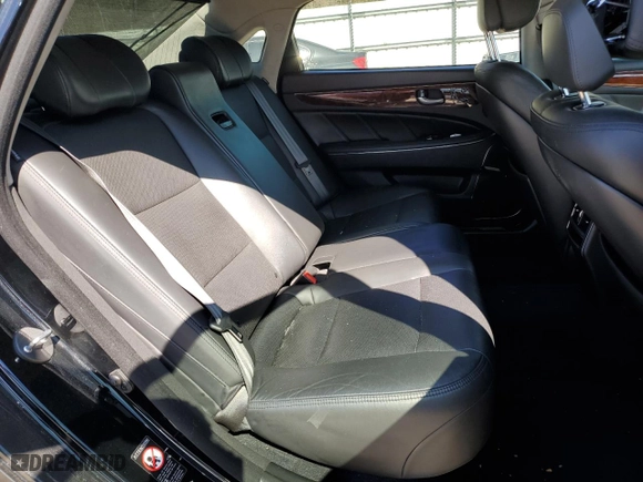 2014 Hyundai Equus Ultimate with VIN KMHGH4JH1EU089995, listed as a Copart auction lot 46342265 with 121,087 mi miles and Salvage Title. Bid and sale history available at carsss.com. Image 10.