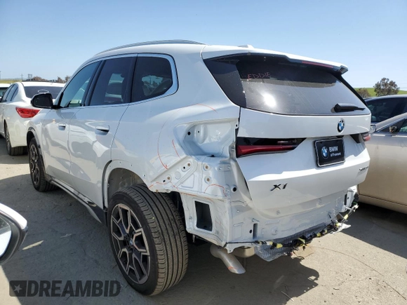 2023 BMW X1 xDrive28i with VIN WBX73EF0XP5W02835, listed as a Copart auction lot 48131313 with 257 mi miles and . Bid and sale history available at DreamBid. Image 2.