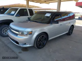 2014 Ford Flex SEL with VIN 2FMGK5C88EBD39226, listed as a IAAI auction lot 42010756 with 135,339 mi miles. Bid and sale history available at carsss.com. Image 17.