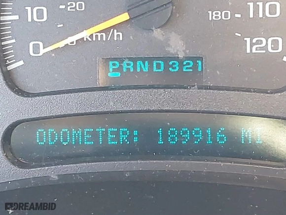 2004 Chevrolet Silverado 1500 Crew Cab LT with VIN 2GCEK13T541343313, listed as a IAAI auction lot 41617812 with 189,916 mi miles. Bid and sale history available at carsss.com. Image 15.
