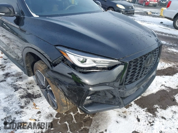 2024 Infiniti QX50 Sport with VIN 3PCAJ5FB7RF101400, listed as a IAAI auction lot 41488885 with 8,306 mi miles and . Bid and sale history available at DreamBid. Image 6.