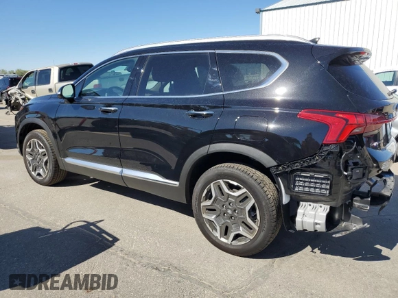 2023 Hyundai Santa Fe Hybrid Limited with VIN 5NMS5DA15PH024359, listed as a Copart auction lot 50913164 with 123 mi miles. Bid and sale history available at carsss.com. Image 2.