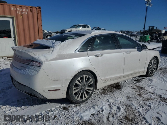 2019 Lincoln MKZ Reserve II with VIN 3LN6L5F96KR606972, listed as a Copart auction lot 42345565 with 55,876 mi miles and Salvage title. Bid and sale history available at DreamBid. Image 3.