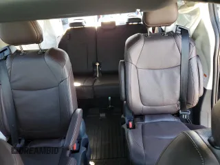2023 Toyota Sienna Platinum with VIN 5TDESKFC6PS084698, listed as a Copart auction lot 80532734 with 16,884 mi miles and Salvage Title. Bid and sale history available at DreamBid. Image 10.