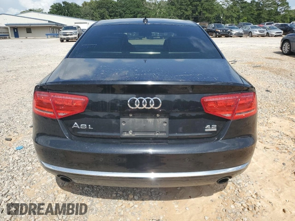 2011 Audi A8 with VIN WAURVAFD0BN026383, listed as a Copart auction lot 59854115 with 141,158 mi miles and Clean title. Bid and sale history available at DreamBid. Image 6.
