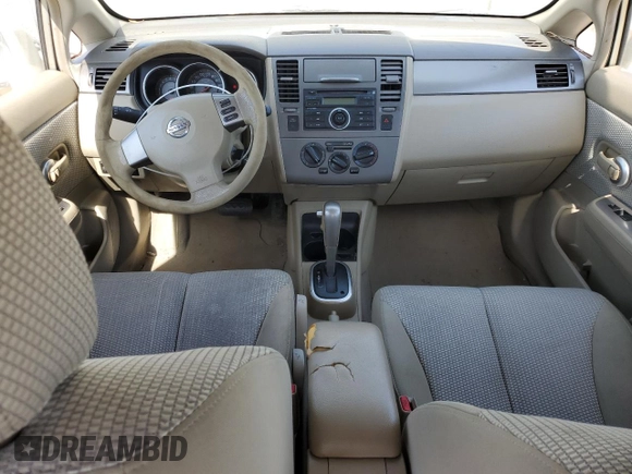 2007 Nissan Versa SL with VIN 3N1BC11E17L438140, listed as a Copart auction lot 59628215 with 167,343 mi miles and Salvage title. Bid and sale history available at DreamBid. Image 8.