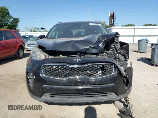 2018 Kia Sportage EX with VIN KNDPN3AC1J7384535, listed as a Copart auction lot 56664255 with 109,560 mi miles and Salvage title. Bid and sale history available at DreamBid. Image 5.