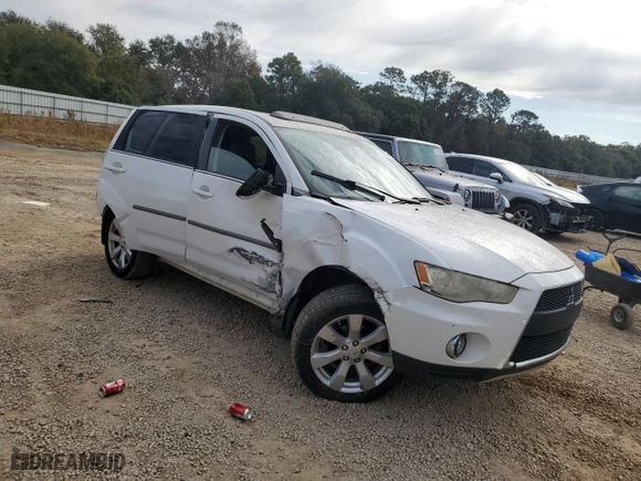 2010 Mitsubishi Outlander GT with VIN JA4JT5AX5AZ005237, listed as a Copart auction lot 83369464 with 153,937 mi miles and Salvage Title. Bid and sale history available at carsss.com. Image 4.