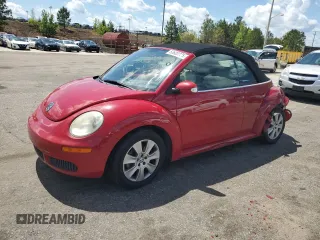 2009 Volkswagen Beetle S with VIN 3VWRF31Y99M404515, listed as a Copart auction lot 52603735 with 120,011 mi miles and Salvage Title. Bid and sale history available at DreamBid. Image 1.
