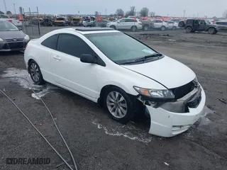 2011 Honda Civic Cpe EX with VIN 2HGFG1B88BH507761, listed as a IAAI auction lot 41570190 with 208,863 mi miles. Bid and sale history available at carsss.com. Image 1.