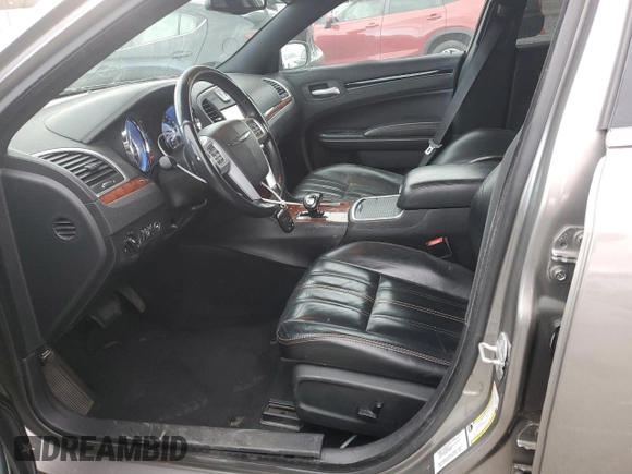 2014 Chrysler 300 with VIN 2C3CCAAG0EH203709, listed as a Copart auction lot 50055075 with 161,043 mi miles and Salvage Title. Bid and sale history available at carsss.com. Image 7.