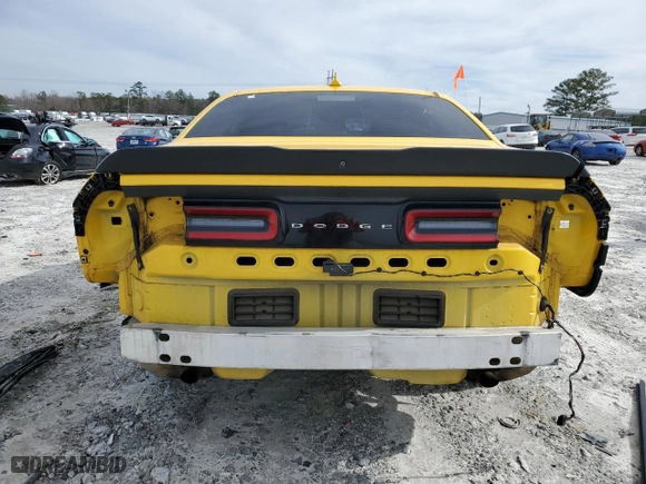 2018 Dodge Challenger SXT with VIN 2C3CDZAG8JH183652, listed as a Copart auction lot 45171285 with 104,449 mi miles and Salvage Title. Bid and sale history available at carsss.com. Image 6.