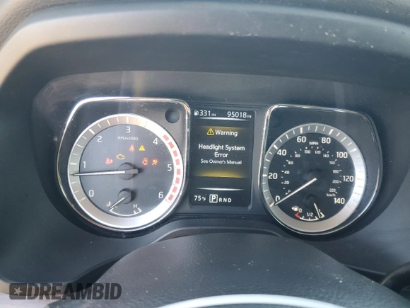 2016 Nissan Titan Platinum Reserve с VIN 1N6BA1F21GN502062, выставлен на аукционе Copart как лот 50461405 с пробегом 95 018 миль миль и Списание • Salvage title. История ставок и продаж доступна на DreamBid. Изображение 9.